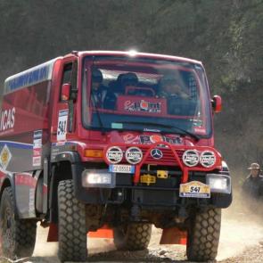 Unimog in the 2006 Dakar Rally