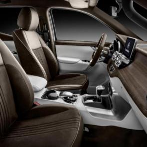 Mercedes-Benz X-Class pick-up concept interior #10