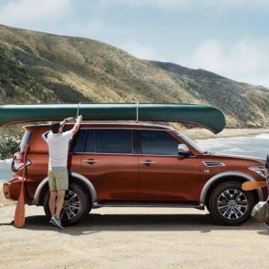 Nissan Armada Platinum® shown in Forged Copper