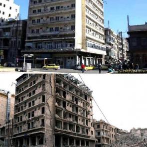 مجموعه تصاویر حلب قبل و بعد از جنگ / 1