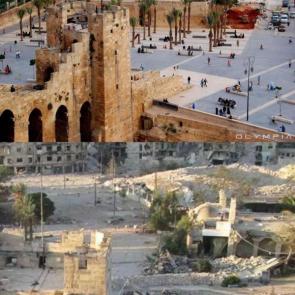 مجموعه تصاویر حلب قبل و بعد از جنگ / 5