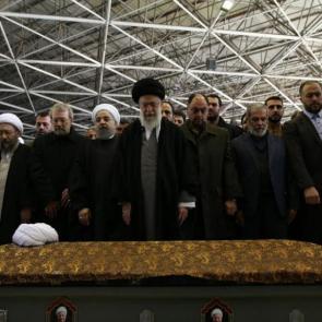 تصاویر مراسم تشییع جنازه هاشمی رفسنجانی / 21 دی 95 #4