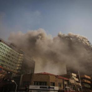 آتش سوز و فروریختن ساختمان پلاسکو #4