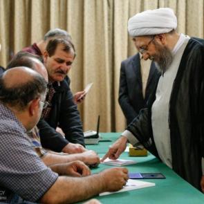 صادق لاریجانی  در انتخابات 96