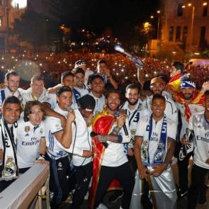جشن قهرمانی رئال مادرید در لالیگا 2017 #3