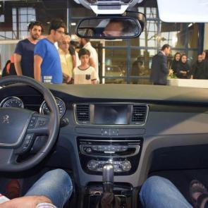 درون کابین پژو 508 مونتاژ ایران خودرو