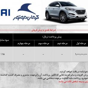 شرایط فروش هیوندای توسان 2017 در مهر 1396