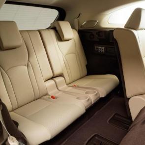 2018 Lexus RX 350L interior third row seats