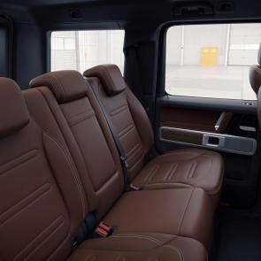2019  Mercedes Benz G Class rear interior seats - تصاویر مرسدس بنز جی کلاس 2019