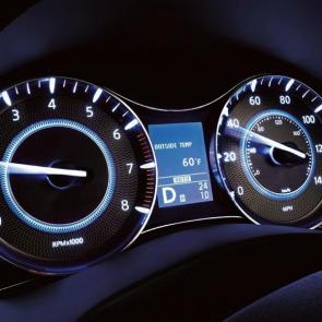 2018 INFINITI QX80 SUV Interior | Fine Vision Electroluminescent Gauges