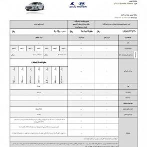 شرایط فروش هیوندای النترا وارداتی مدل 2018 ویژه فروردین 1397