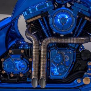 تصاویر موتورسیکلت هارلی دیویدسون Blue Edition مدل 2018 #5