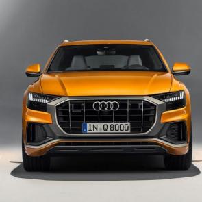 2019 Audi Q8 front