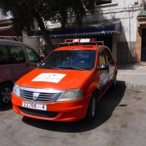 خودروی تاکسی داچیا لوگان در مراکش