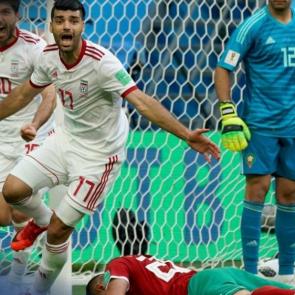 آلبوم عکس بازی ایران و مراکش در جام جهانی 2018 + شادی مردم #15