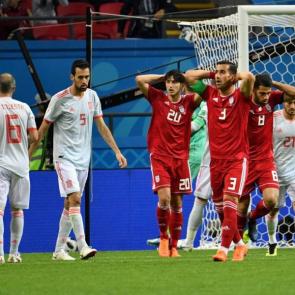 آلبوم عکس بازی ایران و اسپانیا در جام جهانی 2018 روسیه #13