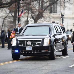 Trump new presidential limo