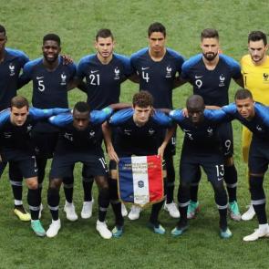 آلبوم عکس فینال جام جهانی 2018 روسیه / اعضای تیم ملی فرانسه در بازی فینال