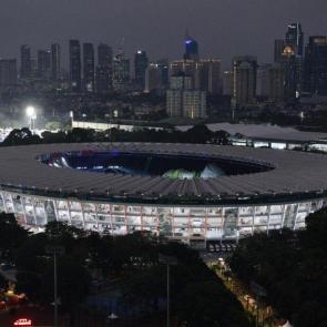 Gelora Bung Karno Stadium, the main venue for the 2018 Asian Games. Photo: Kyodo