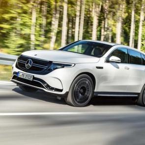 Mercedes Benz EQC photos and pictures