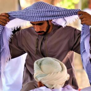 آلبوم عکس کشور عمان / تصویری از یک مرد عمانی