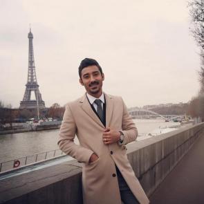 آلبوم عکس رضا قوچان نژاد / تصویری از سفر پاریس
