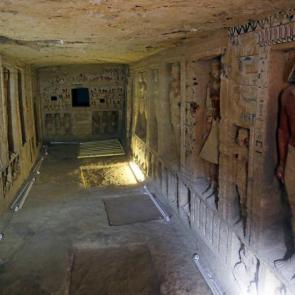The tomb of Wahtye dates to the reign of King Neferirkare. (Mohamed Abd El Ghany/Reuters)