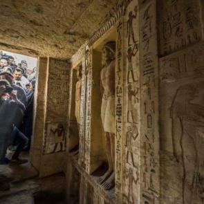 آلبوم عکس کشف مقبره 440 ساله مصر / ورود خبرنگاران برای اولین بار به این مقبره