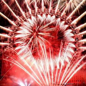 آتش بازی و جشن تحویل سال 2019 میلادی در لندن