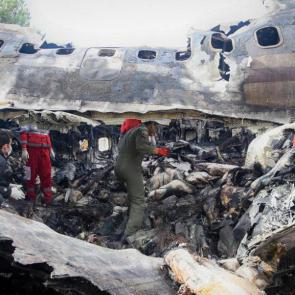 آلبوم عکس سقوط هواپیمای بوئینگ 707 نیروی هوایی ارتش در حوالی کرج #10