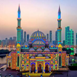 آلبوم عکس فستیوال نور شارجه امارات 2019 #15