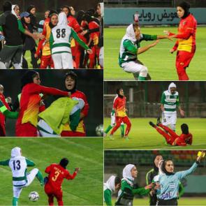 کتک کاری شدید زنان در لیگ برتر فوتبال!