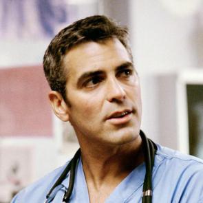 George Clooney as Dr. Douglas Ross on E.R