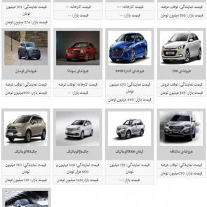 لیست قیمت محصولات کرمان موتور در 26 مرداد 98