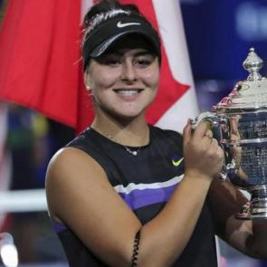 ستاره نوظهور تنیس زنان جهان، قهرمان اوپن آمریکا شد