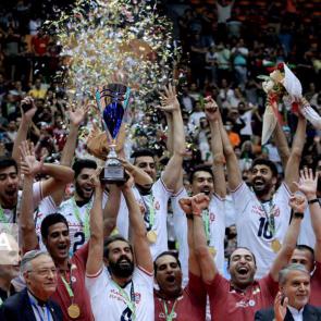 تیم ملی والیبال ایران، قهرمان آسیا شد