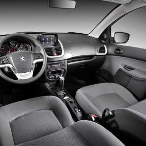 نمای درون کابین 207 / Peugeot 207 interior