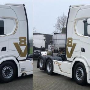 عکس کامیون اسکانیا اس650 فول آپشن مدل 2020 در هلند