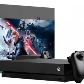 Microsoft Xbox One X 2TB SSHD Star Wars Jedi