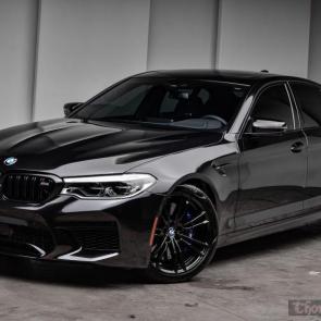 BMW M5 2019 black