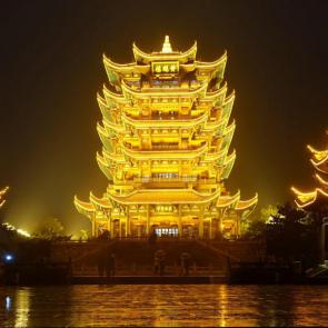Yellow Crane Tower Wuhan China