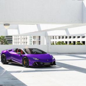 Lamborghini Huracan Pearl Purple #5