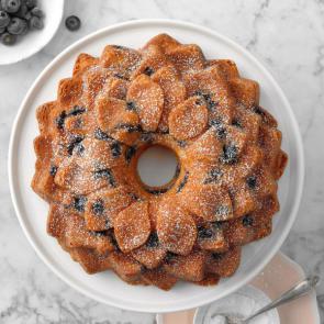 Taste of Home | Blueberries and Cream Coffee Cake 