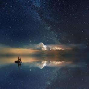 پس زمینه کهکشان 12# | Photo by Johannes Plenio