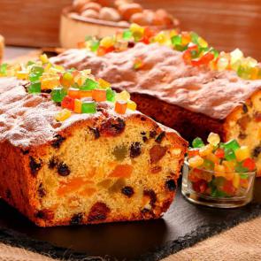 عکس کیک میوه ای | Traditional Fruitcake