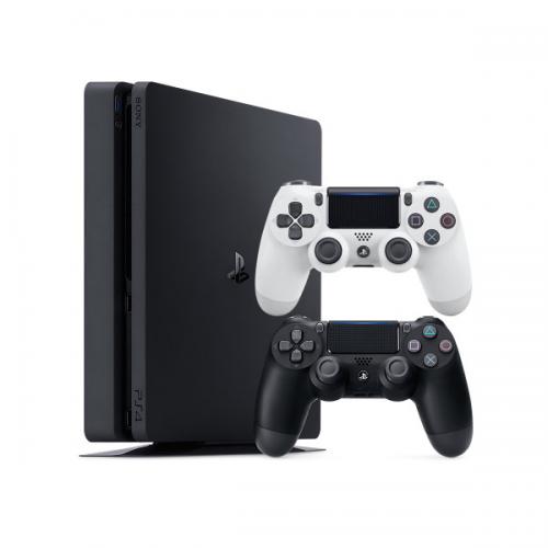 مجموعه کنسول بازی سونی مدل Playstation 4 Slim ریجن 2 کد CUH-2216B ظرفیت 1 ترابایت + دست سفید