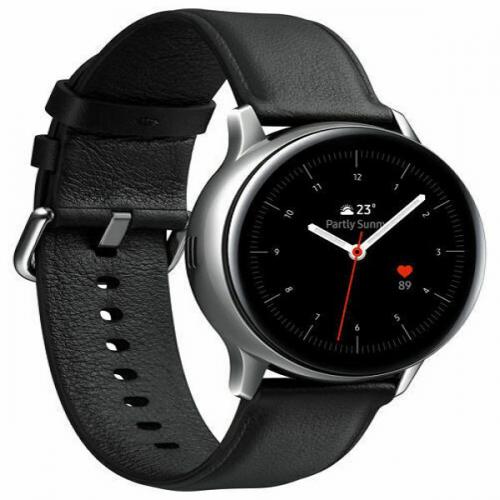 ساعت هوشمند سامسونگ مدل Galaxy Watch Active2 40mm Leatherband Smart مشکی