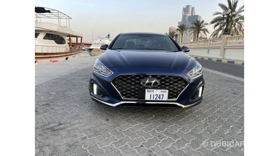 هیوندای سوناتا فول آپشن مدل 2019 سرمه ای در دبی