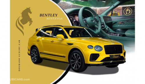 Bentley Bentayga زرد مدل 2023 در دبی