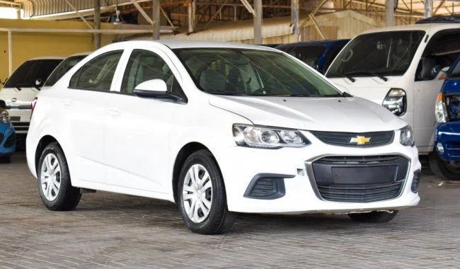 Chevrolet Aveo سفید مدل 2018 در دبی